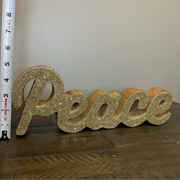 Home decor accent/sign/display, Peace - Picture 3 of 5